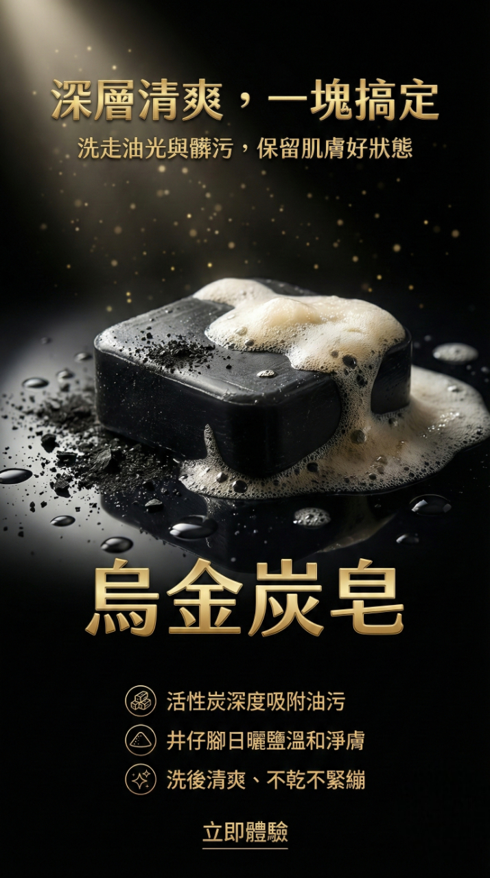 烏金炭皂文宣圖